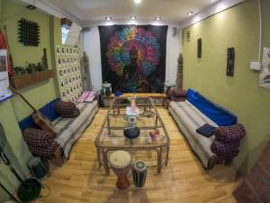 Khu vực ghế ngồi tại Shekhar's Shared Home
