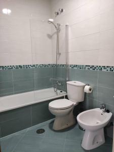 Kúpeľňa v ubytovaní Apartamentos Montedunas
