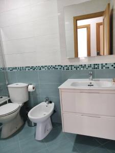 Kúpeľňa v ubytovaní Apartamentos Montedunas