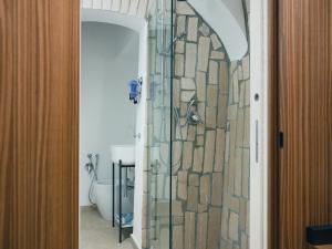 Koupelna v ubytování Messapica Home