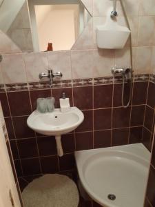 Koupelna v ubytování Villa Nirvana