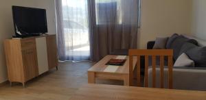 TV a/nebo společenská místnost v ubytování Villa Panorama
