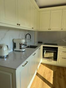 Kuchyň nebo kuchyňský kout v ubytování Boutique Apartments Ventas