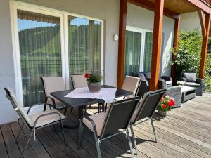 Balkón nebo terasa v ubytování Chalet Elisabeth