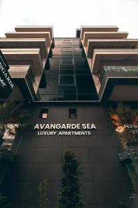 a view of the awananda sea luxury apartments building at AVANGARDE SEA Luxury Apartments in Mamaia Nord