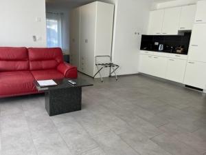 Kuchyň nebo kuchyňský kout v ubytování Hotel Hippel Krone