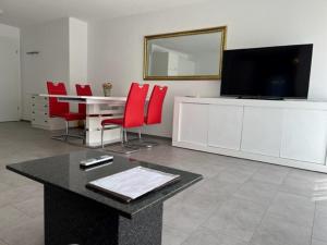 TV a/nebo společenská místnost v ubytování Hotel Hippel Krone