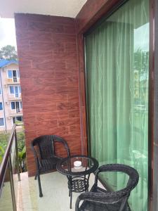 Balkón nebo terasa v ubytování Hotel Mia