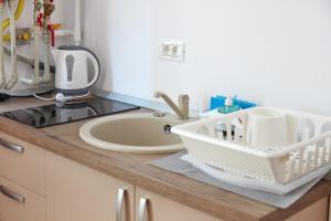 Кухня или мини-кухня в Excelsior Apartaments Mamaia Nord
