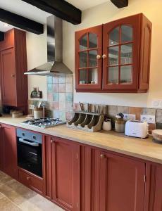 Kuchnia lub aneks kuchenny w obiekcie Joli gîte pour 5 personnes : Chez Cherrie