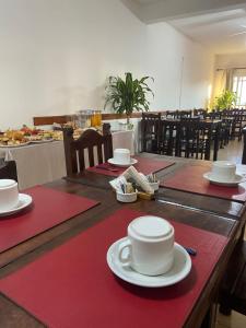ห้องอาหารหรือที่รับประทานอาหารของ Hotel Arenas Blancas