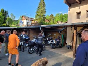 Hostia v ubytovaní Pension Aura Špičák, některé pokoje se saunou