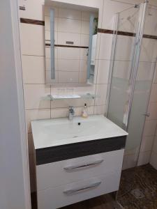 Kúpeľňa v ubytovaní Wohnung mit Charme in Pinsdorf