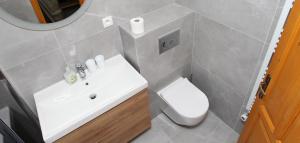 A bathroom at Chata Soňa