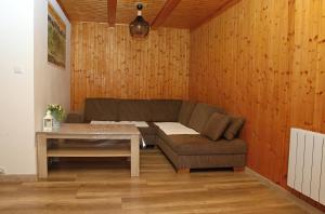 A seating area at Chata Soňa