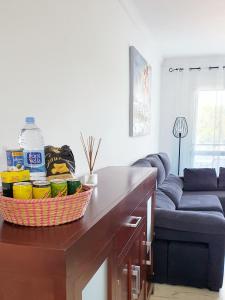 A seating area at Benalmarina Sea View Apartments