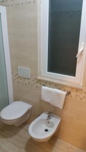 Koupelna v ubytování B&B FreeZone