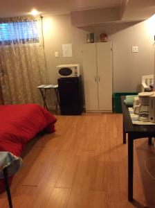 Kuchyň nebo kuchyňský kout v ubytování Chambre confortable