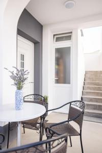 Χώρος καθιστικού στο Apartments Veronika