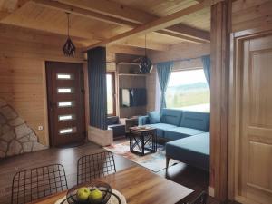 Posezení v ubytování Stone Point Villas