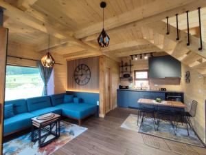 Posezení v ubytování Stone Point Villas