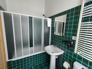 Koupelna v ubytování A Vianesa - Guest House