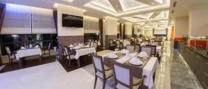 TV a/nebo společenská místnost v ubytování Hotel Mostar