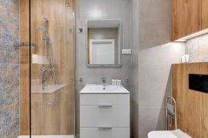 Phòng tắm tại Apartament Letnica Białe Piaski by TriApart +12 ảnh