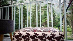 Zahrada ubytování Odin Hostel Kasol