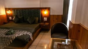 Postel nebo postele na pokoji v ubytování Odin Hostel Kasol