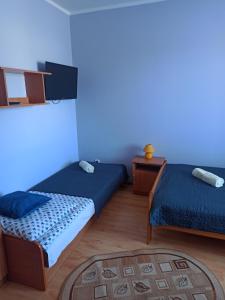 Postel nebo postele na pokoji v ubytování Pokoje Goscinne Bartosz