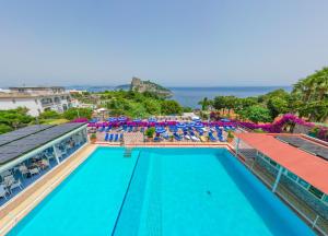 Bazén v ubytování Hotel Parco Cartaromana nebo v jeho okolí