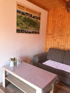 A seating area at Chata Soňa