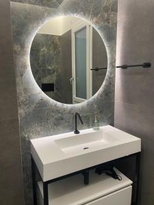Phòng tắm tại Notti Saracene Rooms