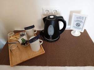 Kaffi- og teaðstaða á Cityhotel Junger Fuchs