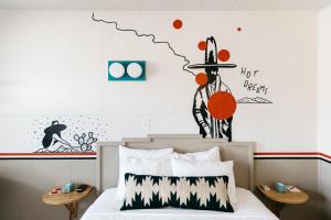 Postel nebo postele na pokoji v ubytování Mesa Verde Motel