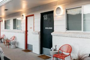 Posezení v ubytování Mesa Verde Motel