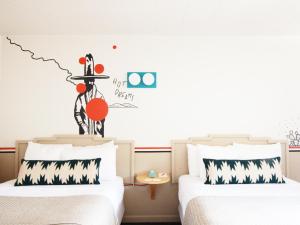 Postel nebo postele na pokoji v ubytování Mesa Verde Motel