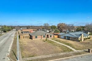 an aerial view of a suburb with houses at Modern Home near Downtown Dallas in Lancaster