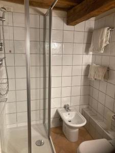 Bilik mandi di Agriturismo Colle del Lupo
