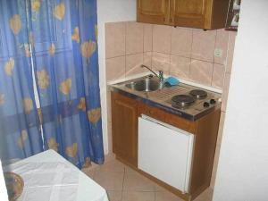 Kuchyň nebo kuchyňský kout v ubytování Apartments Dubravka + 37 fotografií