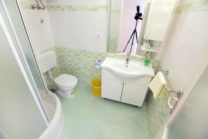 Koupelna v ubytování Apartments Dubravka