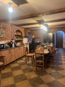Kuhinja oz. manjša kuhinja v nastanitvi Odo’s Guest House