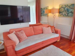 Χώρος καθιστικού στο Apartament Comfort I Kołobrzeg