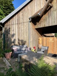 Ogród w obiekcie Gîte du Hibou - jolie dépendance sur verger
