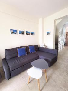 A seating area at Villa Fokea