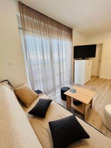 TV a/nebo společenská místnost v ubytování Apartment Rovci 2