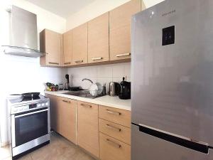 A kitchen or kitchenette at Villa Fokea