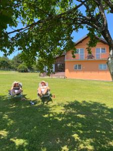Zahrada ubytování Apartments Marija