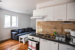 Kuchyň nebo kuchyňský kout v ubytování Boutique Hotel Tomić
